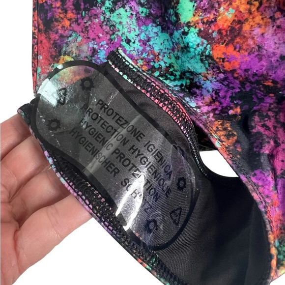 Born Primitive One Piece Swim Suit Women’s L Colorful Swimwear Tie Straps - Picture 7 of 10